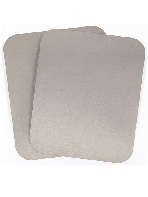 Mission Darkness TitanRF Faraday Patch - Size Medium, 2 Per Pack - 5in x 6in (12.7cm x 15.24cm) - RF/EMI/EMF Shielding Conductive Adhesive
