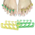 SUNFATT Toe Separators for Pedicure,Toe Separators for Nail Polish,Pedicure Toe Spacers,Toe Spacers use for separation of toenails or nails,Soft Gel Toenail Spacers Pedicure Kit.(6pcs)