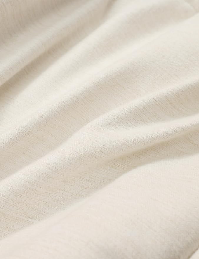 YnM Weighted Blanket King/CA King 50lbs, The Heaviest Oversized Weighted Blanket, Warm & Fluffy Throw (Neutral Grey, 50lbs, 104" Lx90 W)