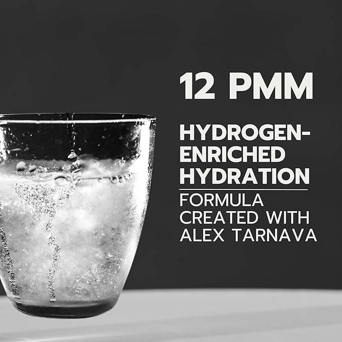 Hydrogen Water Tablets 60CT American Made & Company for Drinking Water 12 PPM Nanobubbles- Travel Friendly