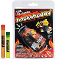 100% Authentic Smoke Buddy Bundled with Two Exclusive Destroyer Plastics Odor Proof Tubes One Large One Small (Smoke Buddy Original, Evil)