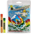 100% Authentic Smoke Buddy Bundled with Two Exclusive Destroyer Plastics Odor Proof Tubes One Large One Small (Smoke Buddy Original, Cares)