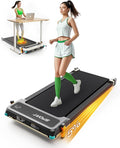 Walking Pad with Incline, Akluer Incline Treadmills for Home, 2.5 HP Under Desk Treadmill Small with Remote Control, Walking Pad Small Treadmill with LED Display