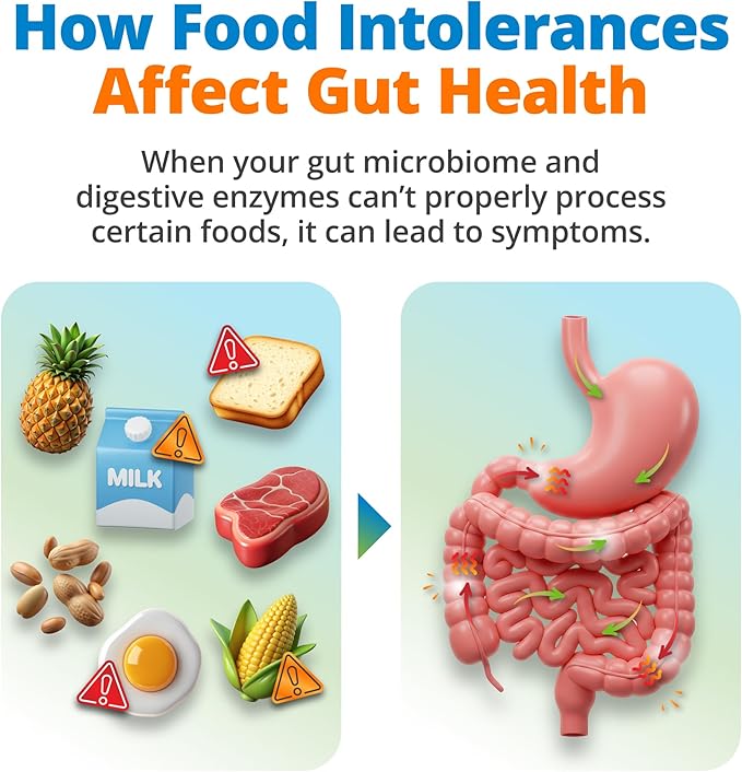 5Strands Gut Health Test for Adults & Kids, 500+ Items Tested, At-Home Hair Sample Screening for Food Intolerances Linked to Digestive Issues, Skin Irritation, Brain Fog & Headaches, Results in 4 Days