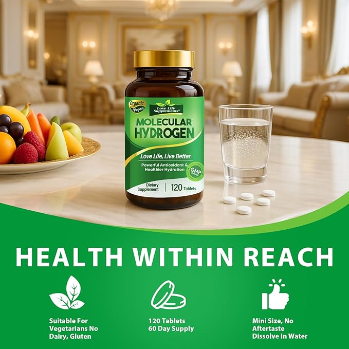 Love Life Supplements Hydrogen Water Tablets