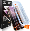 SMARTDEVIL 2 Pack for iPhone 16 Pro Screen Protector (Anti-Blue Light) - Eye Protection, 9H+ High-Aluminosilicate Glass, HD Clear & Bubble-Free, Easy Installation