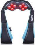 Mo Cuishle Shiatsu Neck Massager for Pain Relief – Deep Kneading Back Shoulder Massage with Heat – Ideal for Valentine’s Day, Christmas, Mother's Day, Father's Day, Gifts for Men Women Mom Dad Her Him