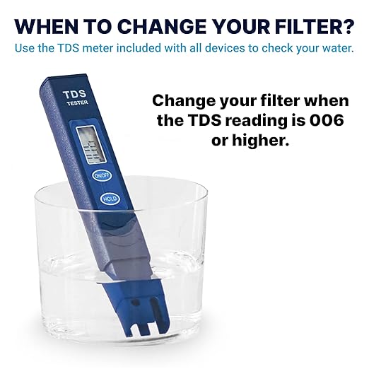 ZeroWater 32-Cup 5-Stage Water Filter Dispenser with Instant Read Out - 0 TDS for Improved Tap Water Taste - IAPMO Certified to Reduce Lead, Chromium, and PFOA/PFOS