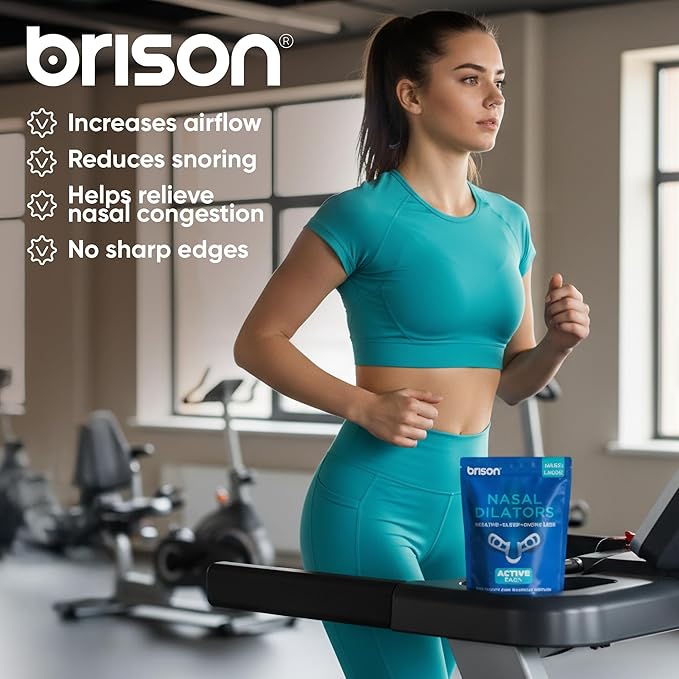 Brison Nasal Dilators for Breathing and Sleeping 3 Pack Anti Snoring Nose Vents Better Sleep Easier Breath Stuffy Nose Relief Airflow Expander Nostril Opener Hard