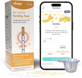 Vivoo Fertility Test – At-Home FSH Test to Monitor Ovarian Reserve, Scan & Track with Free Vivoo App, 10 Individually Wrapped FSH Tests + 10 Urine Collectors
