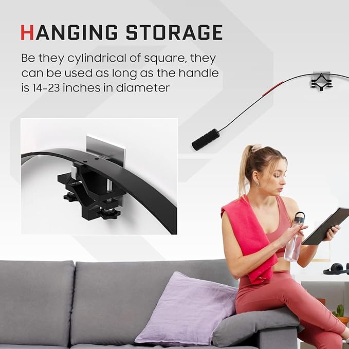 Upgrade Massage Gun Holder, Percussive Massage Gun Mount for Back, Compatible with Most Massage Guns, Design for Hard to Reach Areas