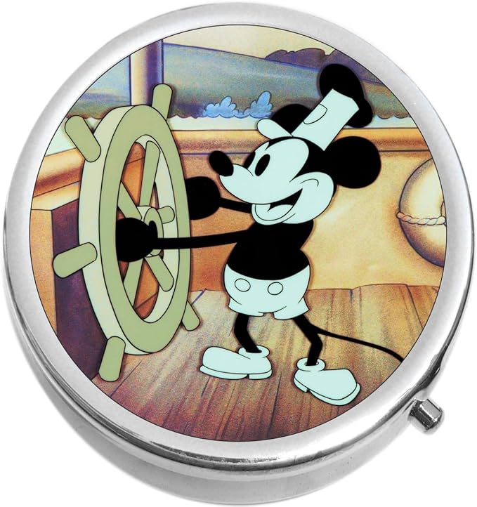 Steamboat Willie Pill Box Medicine Pill Box
