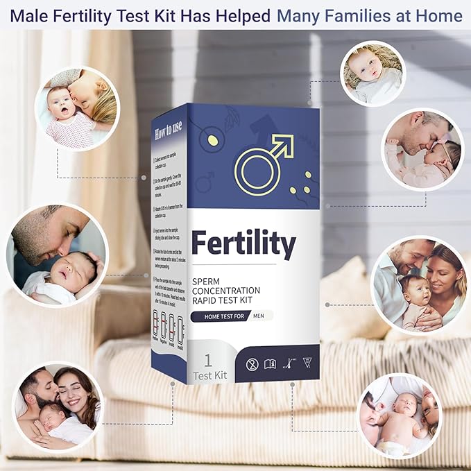 Male Fertility Testing System – Discreet and Easy-to-Use Kit for at-Home Sperm Health Check