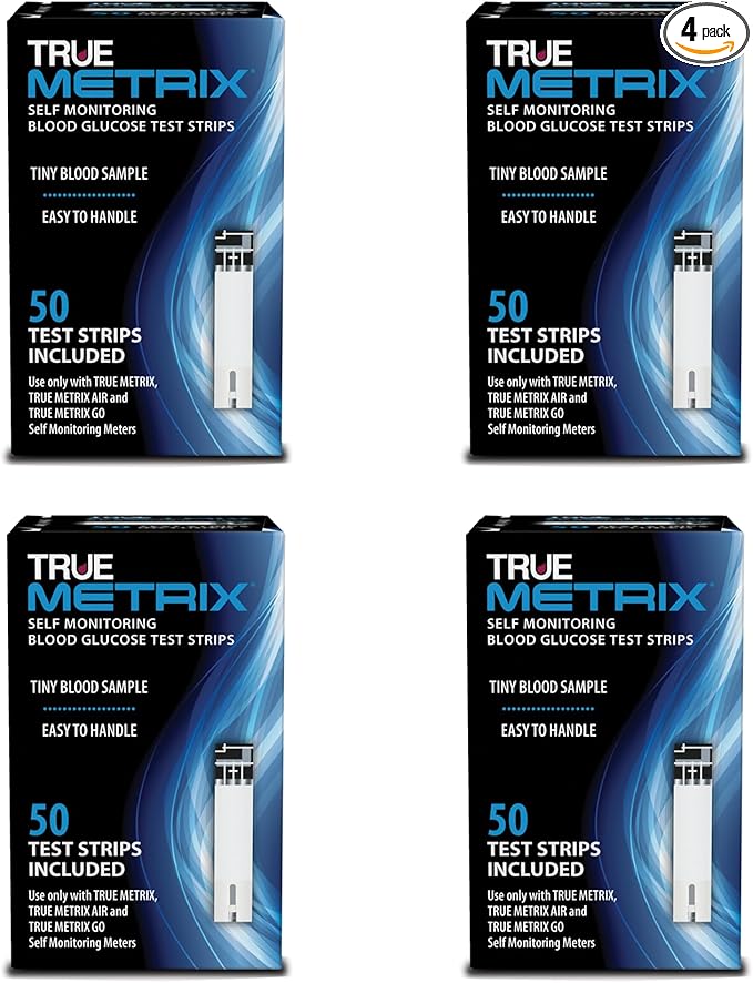4 x 50ct TRUE METRIX® NFRS Test Strips (200 Test Strips)