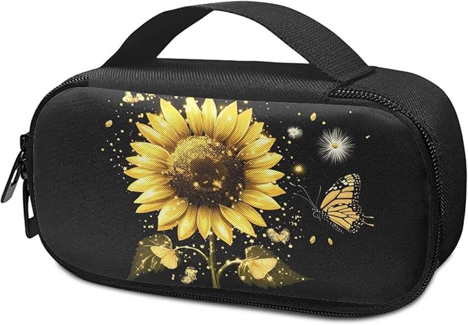 Diabetic Supplies Travel Case, Butterfly Glucose Meter Portable Storage Bag, Insulin Pen and Medication Carrying Case for Insulin Pen, Test Strips, Lancets, Syringe, Needles