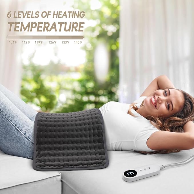 Heating Pad Christmas Gifts for Women, Mom, Men, Dad, Heat Pads for Back Pain Relief, Cramps, Neck, Shoulder,Waist,Abdomen, Gifts for Valentines Day, Mothers Day, Fathers Day, Machine Washable