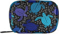 Pill Case 7 Day Pill Organizer Turtles Ocean Cute Travel Pill Case Portable Weekly Pill Box Bag Container Vitamin Supplement Holder with Zipper for Family Business