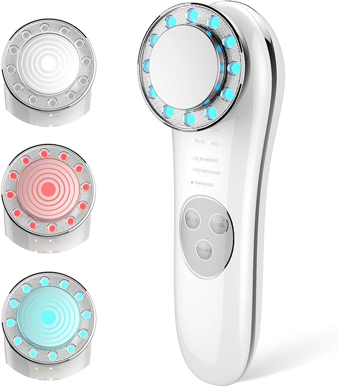 Neck Face Massager Silver