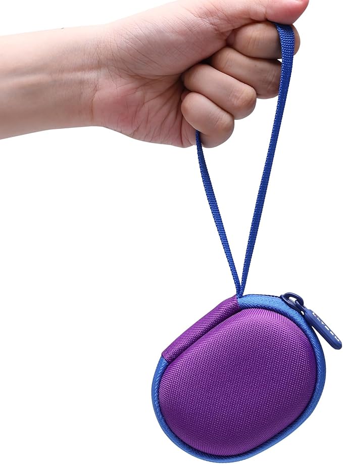 Purple Pulse Oximeter Case for Zacurate, Innovo, Vibeat, iHealth, Santamedical, Children Fingertip Pulse Oximeter Blood Oxygen Saturation Monitor (Case Only)