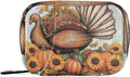 Travel Pill Case Happy Thanksgiving Weekly Small Pill Box 7 Day Pill Box Pill Organizer Bag