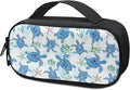 Sea Turtle Starfish Insulin Cooler Travel Case Large Capacity Diabetic Bag for Insulin Pens, Needles & Diabetes Supplies, Dustproof Insulated Medicine Case, Easy to Carry