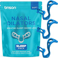 Brison Nasal Dilators for Breathing and Sleeping - 3 Pack Anti Snoring Nose Vents Opener for Better Breathing Sleep ing and Activity Improves Airflow - Soft