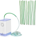 12 Pcs Oxygen Tubing Support Crimp Straightener,Oxygen Tubing Accessories,Oxygen Tube Jacket,Oxygen Tube Support for Oxygen Hose Nasal Cannula, Green