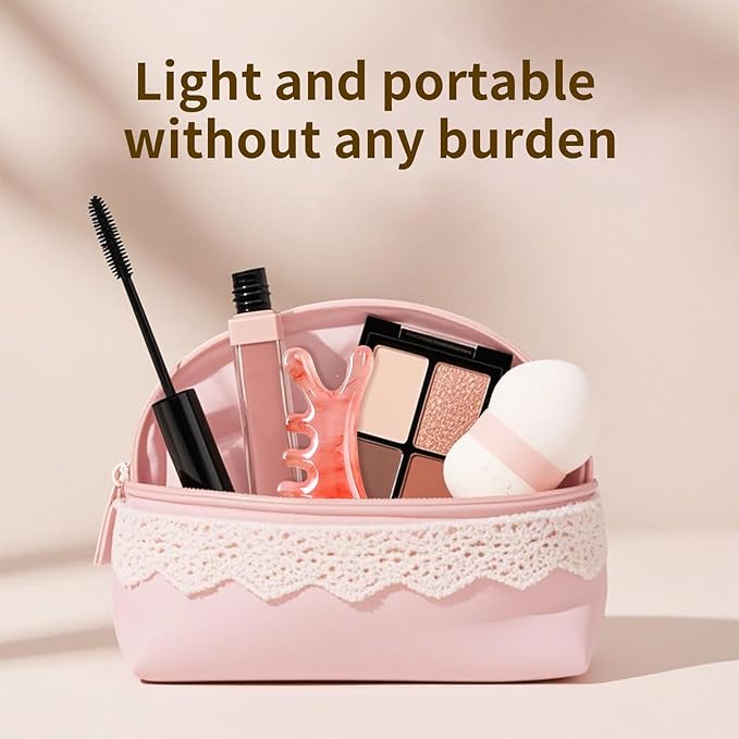 Multi-Functional Manual Massage Tool, Suitable for The Face, Eyes, Head and Neck. It is Used to Reduce Wrinkles, Shape The Jawline and Reduce Swelling. Skin Care Tool (Red)