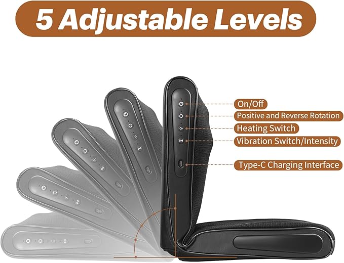 Multi functional massager Shiatsu Neck and Back Massager chair with Heat,massage chair full body for Pain Relief Deep Tissue,massage chair pad for Outdoors Home Office, Gifts for Women Men Parents