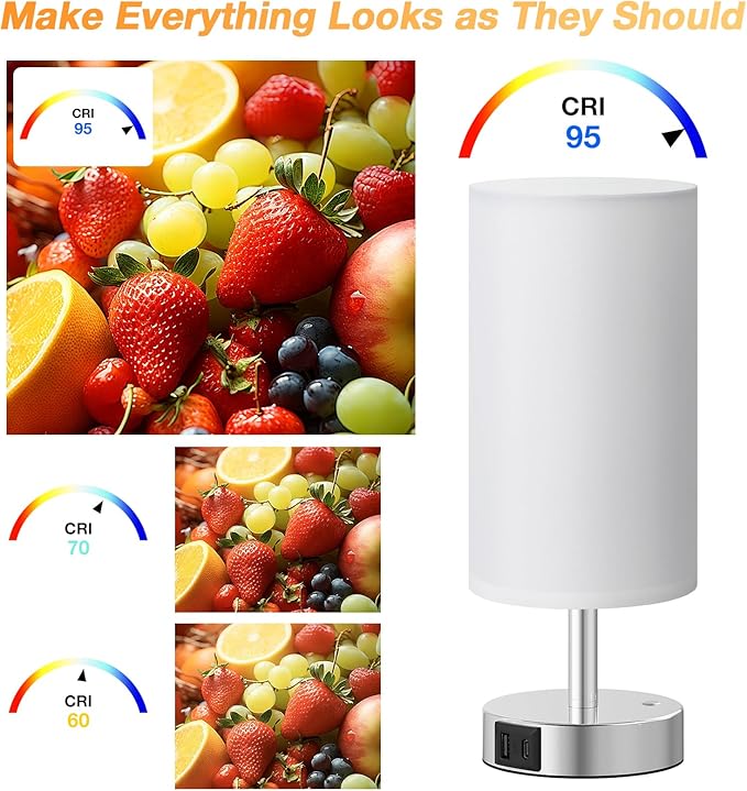 Dicoool Light Therapy Lamp 10000 Lux, Sun Lamp with Remote, 3 Color Temperature & Stepless Dimming, White Happy Sunlight Lamp, Daylight Lamp for Home, Office, Decoration Use As Lift Mood, Happy Life