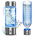 2026 Upgrade Hydrogen Water Generator Bottle, SPE & PEM Technology, 14OZ Portable Rechargeable Hydrogen Water Ionizer Machine, for Home Office Gift Travel Fitness Daily Drinking