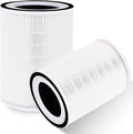 True HEPA KILO Filter 360°3 Stage Replacement Filters Compatible for Afloia KILO/KILO Pro/MIRO/MIRO Pro air purifier, H13 True HEPA filter, 2 PACK