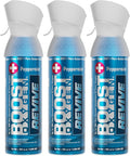 Boost Oxygen Medium Revive Peppermint Aroma 5L Canister | Respiratory Support for Aerobic Recovery, Altitude, Performance & Health (3 Pack)