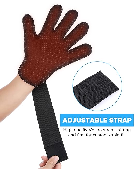 Product Image Full Finger Arthritis Ice Glove for Men&Women and 2Pack Gel Cooling Eye Mask, Reusable Cold Eye Masks for Sleep Hot&Cold Therapy Compress Ice Pads for Puffiness