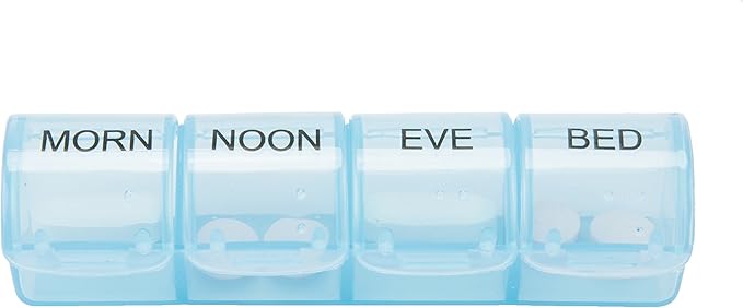 Travelon 7 Day Pill Organizer, Colored