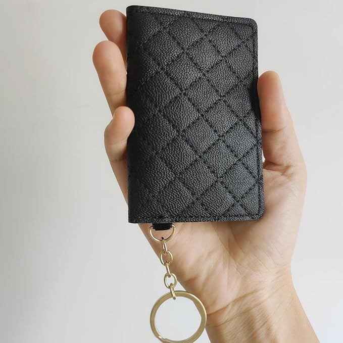 Birth Control Pill Case Snakeskin Print (Black)