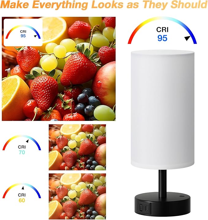 Dicoool Light Therapy Lamp 10000 Lux, Sun Lamp with Remote, Happy Sunlight Lamp, 3 Color Temperature & Stepless Dimming, Daylight Lamp for Home, Office, Decoration Use As Lift Mood, Happy Life
