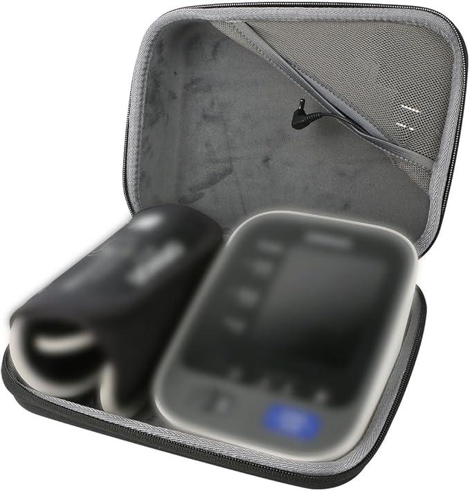 co2CREA Hard Case for OMRON 7 Series Upper Arm Blood Pressure Monitor BP760 BP761 BP761-M, Portable Travel Case Replacement