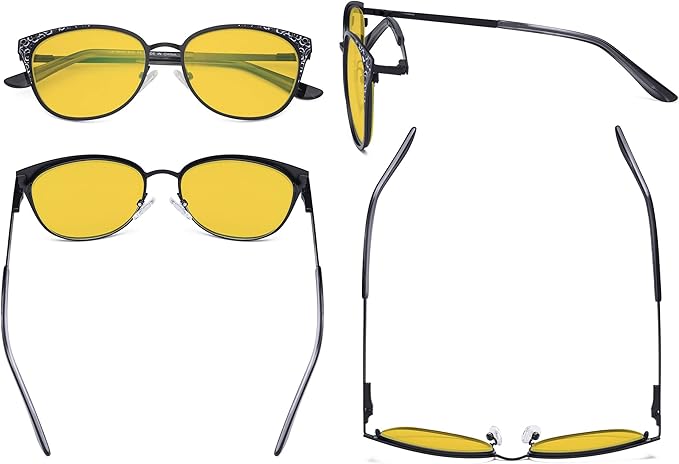 Eyekepper Oversize Butterfly Design Blue Light Glasses - Computer Screen Eyegalsses Women
