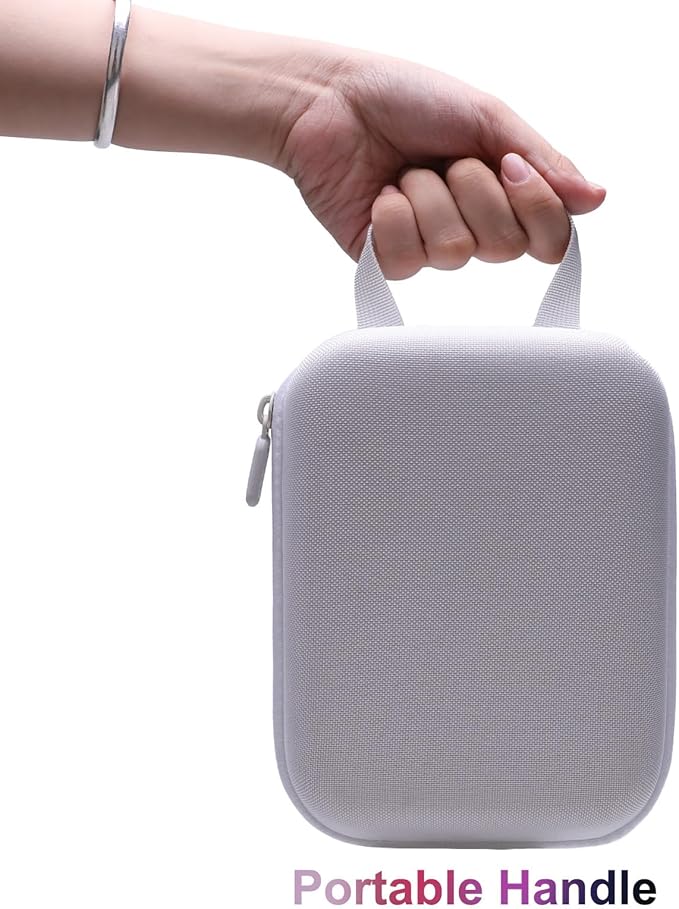 LTGEM Blood Pressure Monitor Case Compatible with OMRON Bronze BP5100 / BP5000 / 5 Series BP742N / BP7200 Blood Pressure Monitor, White(Case Only)