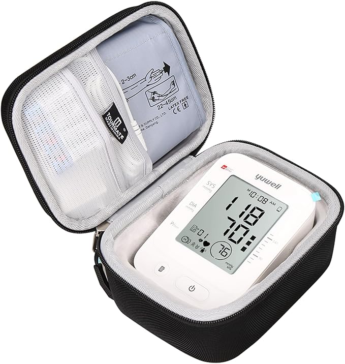 Hard Case Replacement for yuwell Blood Pressure Monitor Upper Arm Cuff YE660E