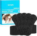 OK TAPE Nose Strips for Breathing and Snoring, 30Pcs Black, Nasal Strips for Snoring and Running, Performance Boost Snoring Solution, Help Relief Nasal Congestion and Reduce Snoring