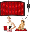 Red Light Therapy for Body, 20" Large 660nm 850nm LED Near Infrared Redlight Therapy Pad Belt Wrap for Neck Knee Shoulder Back Stomach Muscle