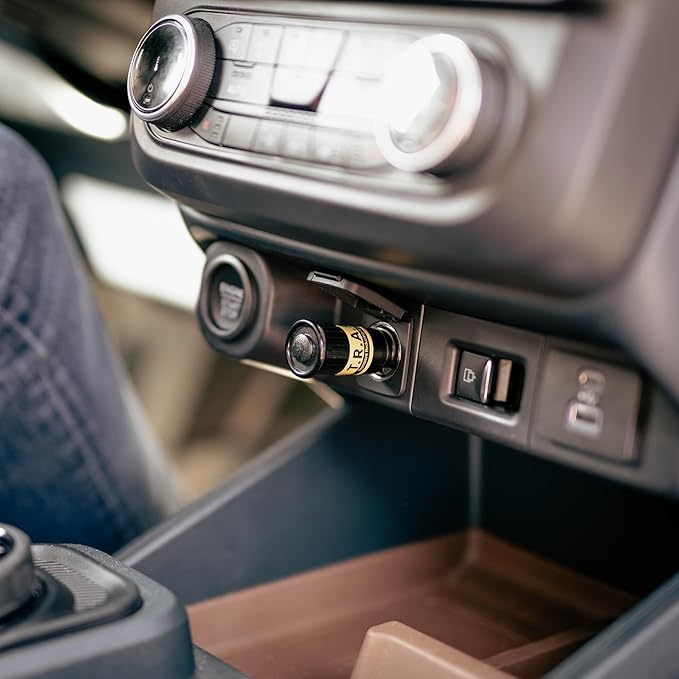 Faraday Defense T.R.A.P. EMP Vehicle Protection. 12 Volt DC for Car and Truck. Lightning, Solar Flare and Surge Protection. Fits into 12V Receptacle. Easy Installation.