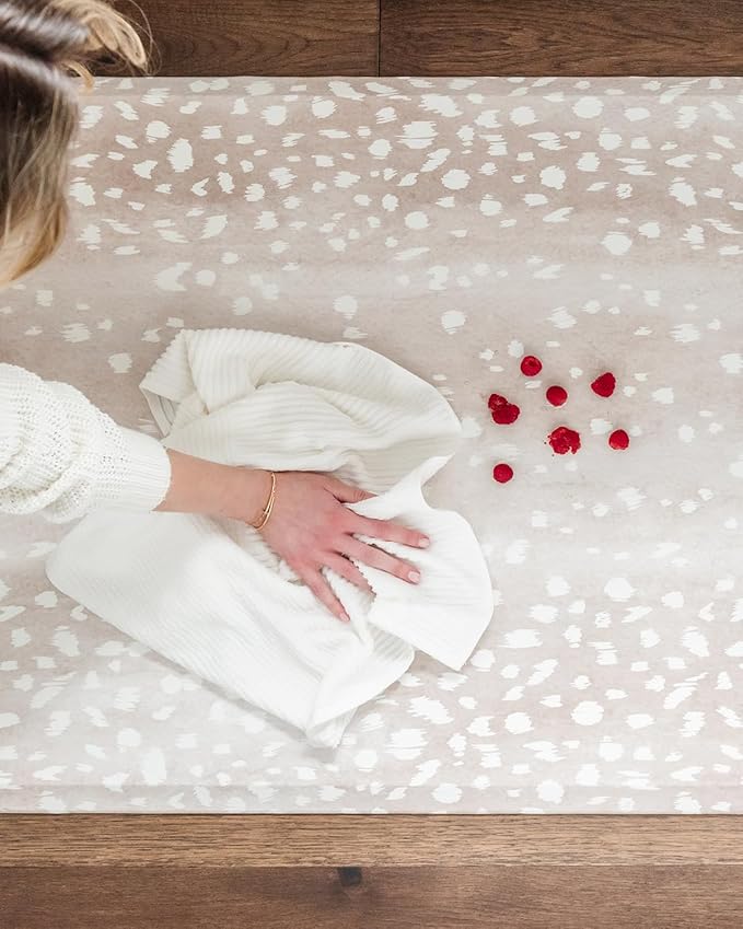 House of Noa Nama Standing Mat – Anti-Fatigue Cushioned Kitchen Mats for Floor | Ergonomic Bounce-Back Foam Kitchen Mats | Anti-Fatigue Mats for Kitchen & Standing | Fawn Brown | 22" x 36"