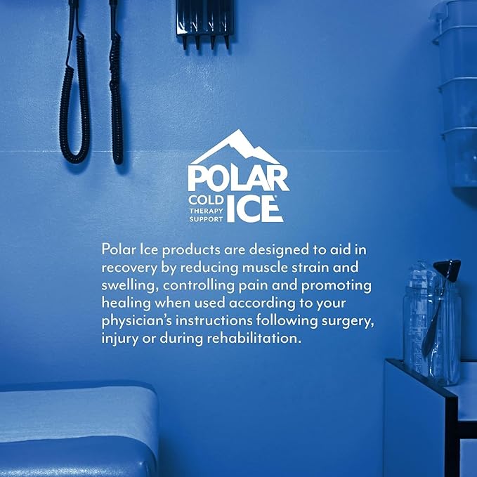 Polar Ice Shoulder Wrap - Reusable Wrap for Support After Injuries or Surgery - Flexible - Cold Therapy