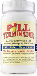 Best Safe Rx Pharmaceutical Med Destroyer & Disposal Container - Dispose Old RX Medication Drugs, Pill & Liquid Buster (1 Pack) Container