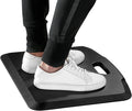 Stand Steady Small Anti Fatigue Standing Mat with Carrying Handle | Ergonomic Standing Mat with Gel Foam Padding | Portable Comfort Mat for Standing Desk, Kitchen, Classroom & Garage (22 x 18in/Black)