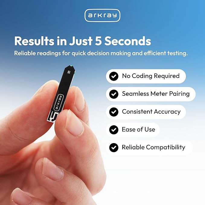 Assure Prism Multi Blood Glucose Test Strips – 0.5 Microliter Sample Size, Accurate & Fast 5-Second Results, Compatible with Assure Prism Multi Glucose Monitoring System, 50 Count