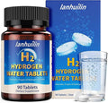 Hydrogen Water Tablets 150mg Magnesium – 10 PPM Molecular Hydrogen Tablets for Drinking Water, Supports Healthy Aging, Cellular Energy, Recovery & Brain Health – GMO-Free & Gluten-Free, 90 Tablets